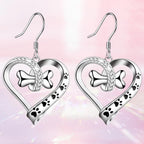 2-Piece Jewelry Set With Paw, Heart & Bone Charms