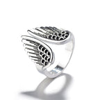 Adjustable Angel Ring In 925 Sterling Silver