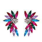 Heart Wings Earrings With Zirconias