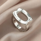Vintage Silver Thick Ring