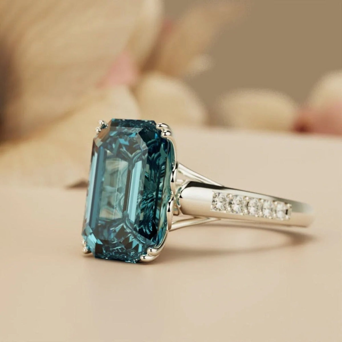 Elegant Topaz Ring